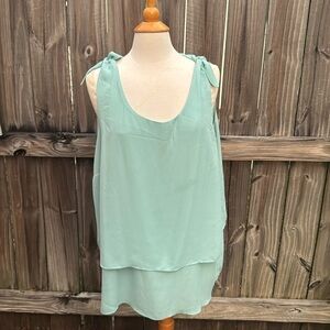 City Chic layered swing tank top, size L (20 US)